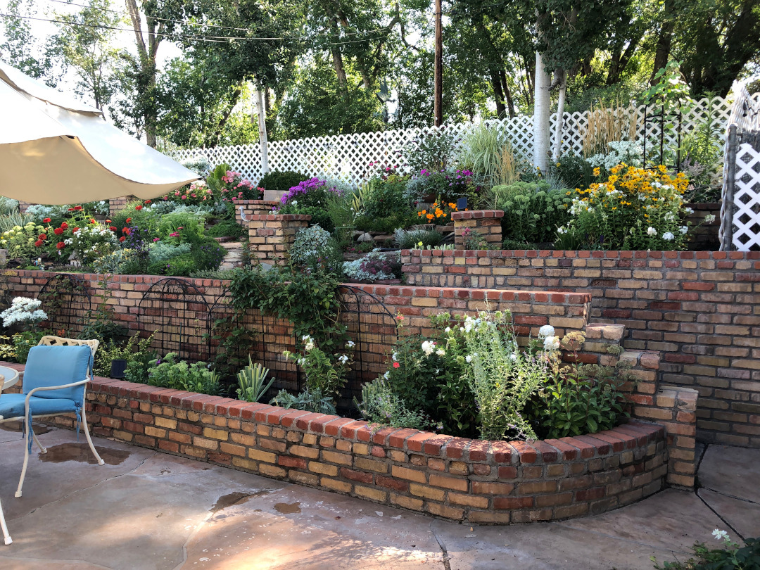 tiered garden bed