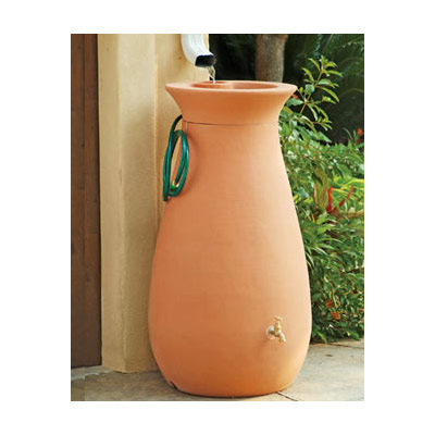 attractive rain barrel